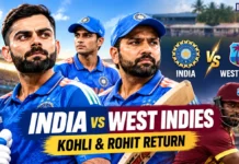 India vs West Indies 1st ODI: Kohli, Rohit Return as Gill Begins 2027 World Cup Build-Up