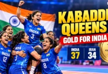 India’s Kabaddi Queens Strike Gold: Women Beat Iran 37-34 in Asian Games 2026 Thriller