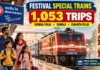 Indian Railways Announces 1,053 Festival Special Trips for Durga Puja, Diwali and Chhath — Check Major Routes