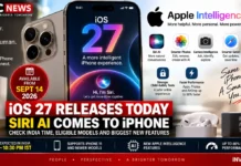 iOS 27 Releases Today: Siri AI Finally Comes to iPhone; Check India Time, Eligible Models and New Features