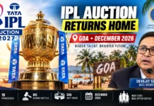 IPL 2027 Auction Set for Goa: BCCI Brings Mega Bidding Drama Back to India in December