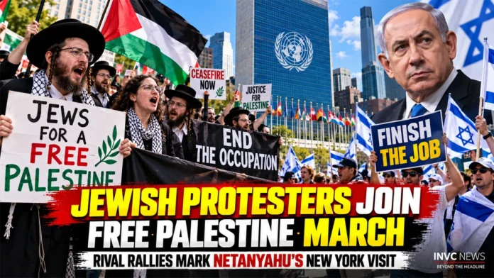 jewish-protesters-netanyahu-free-palestine-new-york