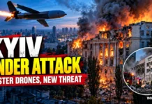 Kyiv Under Fire Again: Russia’s Faster Jet Drones Hit Science Academy, Clinic as Civilian Toll Rises