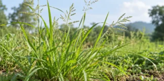 Lamajjaka medicinal plant growing naturally in India