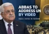 UN Allows Mahmoud Abbas to Address General Assembly by Video After US Visa Denial; India Votes in Favour