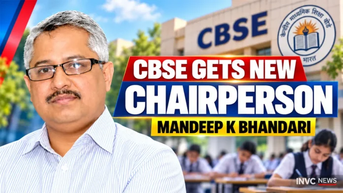 Mandeep K Bhandari appointed new CBSE Chairperson in September 2026