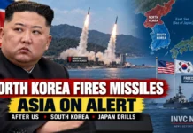 North Korea Fires Multiple Ballistic Missiles After US-South Korea-Japan Drills, Putting Asia on Alert