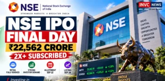 NSE IPO 2026 final day sees over 2x subscription before allotment and listing