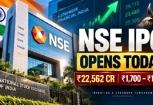 NSE IPO Opens Today: ₹22,562 Crore Mega Issue Begins After Years of Waiting — Price Band, Lot Size, Dates and Key Risks