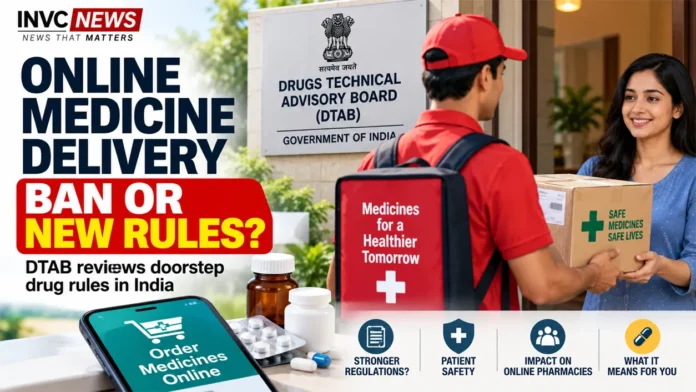 Online Medicine Delivery Rules Under DTAB Review DTAB reviews online medicine and doorstep drug delivery rules in India