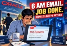 Today Is Your Last Working Day’: Oracle Employees Wake Up to 6 AM Layoff Email as AI Spending Soars