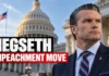 Republican Thomas Massie Moves to Impeach Pete Hegseth Over Iran War, Forcing House Vote