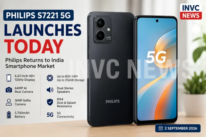 Philips S7221 5G Launch Today India