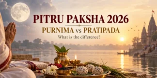 Pitru Paksha 2026 Purnima Shraddha and Pratipada Shraddha dates and difference