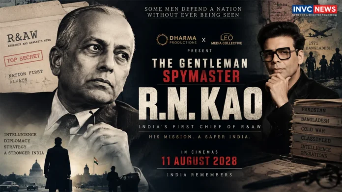 R.N. Kao Biopic by Karan Johar and Dharma Productions R.N. Kao biopic announced by Karan Johar’s Dharma Productions for an August 2028 theatrical release