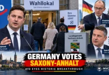 Germany’s AfD Eyes Historic Breakthrough as Saxony-Anhalt Votes in Major Test for Chancellor Merz