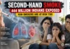 Second-Hand Smoke Exposed 444 Million Indians: Why Non-Smokers Still Face Heart and Lung Risks