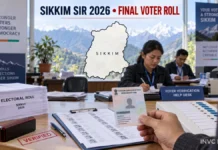 Sikkim SIR 2026 Final Roll: 54,209 Electors Excluded, Voter Count Stands at 4.18 Lakh