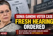 Sonia Gandhi Voter List Case Revived: Delhi Court Sets Aside Earlier Order, Fresh Hearing on September 29 Sonia Gandhi voter list case returns for fresh hearing in Delhi court