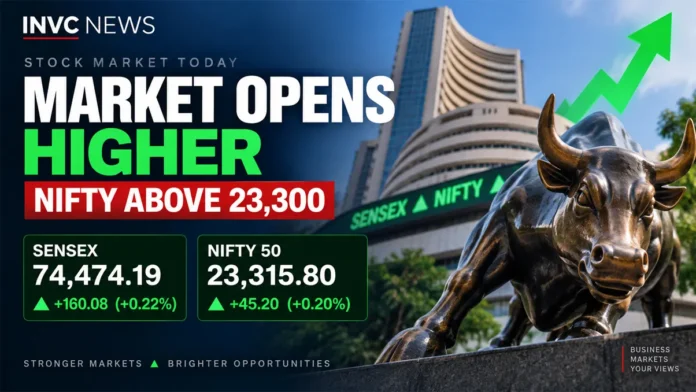 Stock Market Today: Sensex and Nifty Open Higher