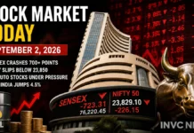 Stock Market Today September 2: Sensex Crashes Over 700 Points, Nifty Breaks 23,850 as Oil Shock Hits Dalal Street