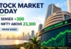 Sensex Jumps Over 300 Points, Nifty Above 23,300 as Crude Oil Falls — What’s Driving the Market Today?