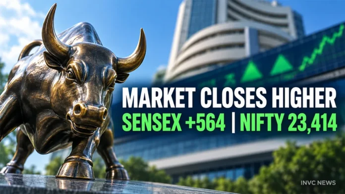 Stock Market Today September 21 2026 Closing Stock Market Today September 21 2026 as Sensex jumps 564 points and Nifty closes above 23,400