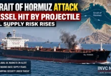 Strait of Hormuz Attack: Vessel Hit by Projectile as New Oil Supply Threat Puts Markets on Alert