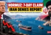 Strait of Hormuz Could Reopen in 7 Days if US Eases Pressure, Report Says; Iran-Linked Outlet Denies Claim as Oil Falls