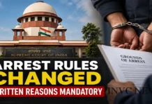 Supreme Court Arrest Rule: Police Must Give Written Grounds, Violation Can Make Arrest Illegal