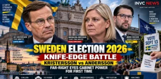 Sweden Election 2026 Ulf Kristersson Magdalena Andersson Jimmie Akesson Sweden Democrats