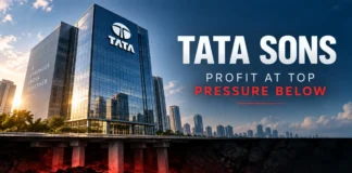 Tata Sons FY26 profit versus losses at Air India, Tata Digital and other new businesses