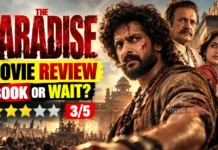 The Paradise Movie Review & Rating: Nani Sets the Screen on Fire — But Does This 3-Hour Blood-Soaked Epic Really Earn Your Ticket?