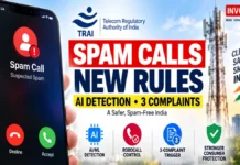 Spam Calls Face a Tougher Fight in India: TRAI Brings AI Detection, Robocalls and 3-Complaint Trigger TRAI Spam Call Rules 2026 use AI detection and a three-complaint trigger to curb robocalls in India