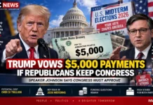 Trump Vows $5,000 Payments if Republicans Keep Congress; Speaker Johnson Says Congress Must Approve