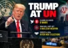 Trump Turns Up the Heat at UN: Claims Eight Wars Ended, Draws Red Line on Iran’s Nuclear Ambitions