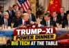 Trump-Xi State Dinner Brings US Tech Titans to the Table as China Fields Senior Party Officials