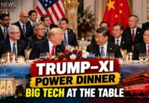 Trump-Xi State Dinner Brings US Tech Titans to the Table as China Fields Senior Party Officials