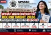 UPSSSC Recruitment 2026: Applications Open Today for 132 Senior Instructor Posts, Pay Scale Up to ₹1.12 Lakh