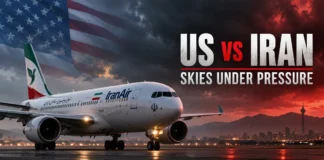 US Iran tensions rise as Washington pressures global aviation services linked to Iranian airlines