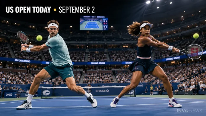 US Open Today September 2 2026