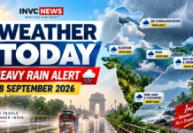 Weather Today September 18, 2026: Heavy Rain Alert in Bihar, Rajasthan, Bengal and Tamil Nadu; Delhi Stays Mostly Dry