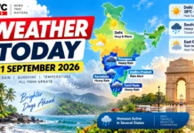 Weather Today September 21: Heavy Rain Hits South India, Delhi Stays Hazy as Bay of Bengal System Builds