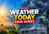 Weather Today: Monsoon Retreats in North, Rain Fury Builds in East and South; Odisha, Andhra Brace for a Wet Tuesday Weather Today September 22 2026 showing heavy rain alert across eastern and southern India