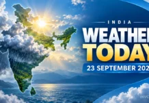 Weather Today September 23, 2026: Deep Depression Near Odisha-Andhra Coast; Extremely Heavy Rain Warning in 3 States