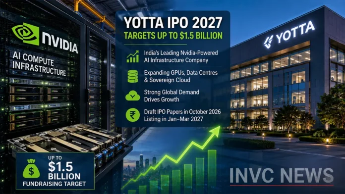 Yotta IPO 2027 Nvidia AI Data Centre