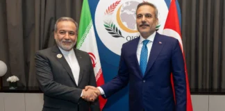 Minister of Foreign Affairs Hakan Fidan met with Abbas Araghchi, Minister of Foreign Affairs of Iran, in Baghdad.