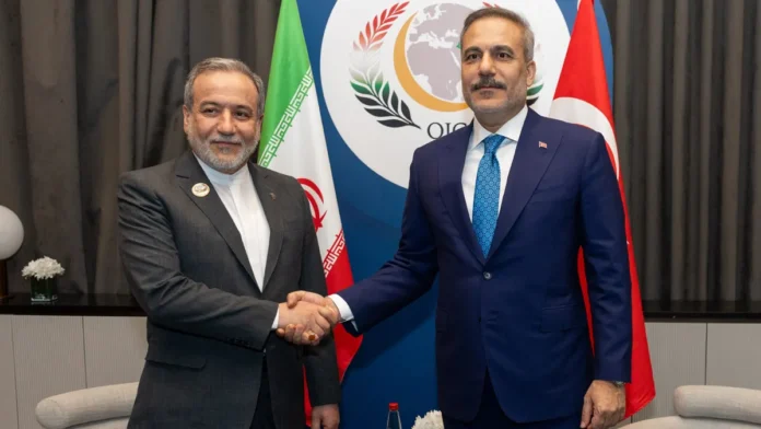 Minister of Foreign Affairs Hakan Fidan met with Abbas Araghchi, Minister of Foreign Affairs of Iran, in Baghdad. Minister of Foreign Affairs Hakan Fidan met with Abbas Araghchi, Minister of Foreign Affairs of Iran, in Baghdad.