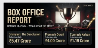 Box Office Report: Drishyam: The Conclusion leads Wednesday's reported India net collections, followed by Premada Oorali and Comrade Kalyan.