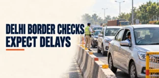 Delhi Border Traffic Today: Checks and Queues